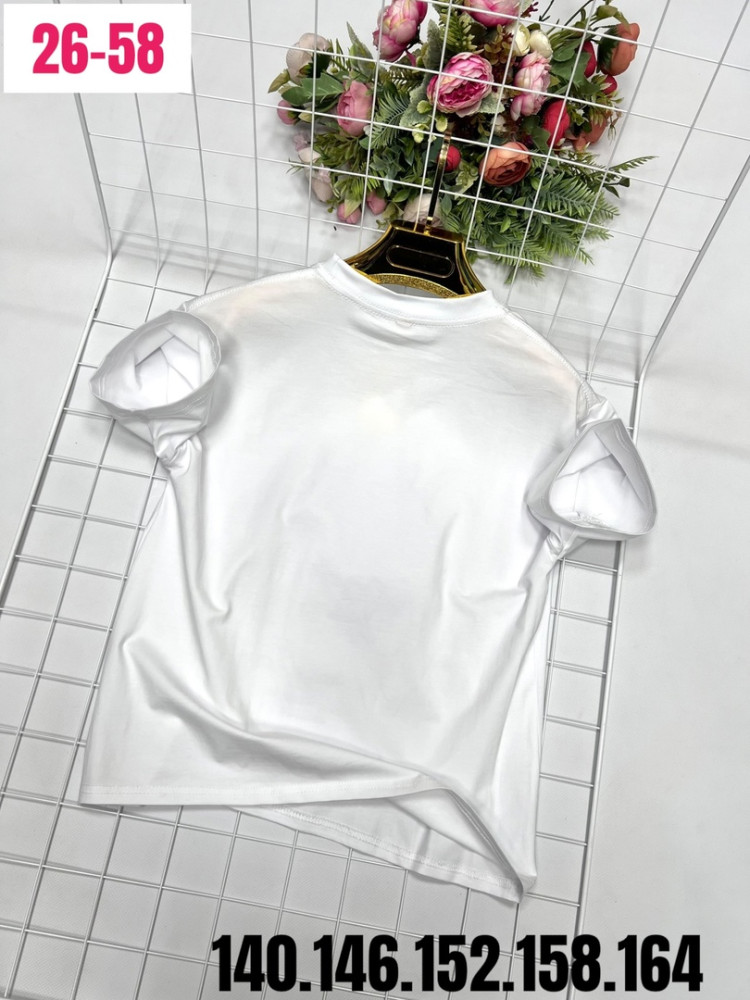 Детская футболка белая купить в Интернет-магазине Садовод База - цена 650 руб Садовод интернет-каталог