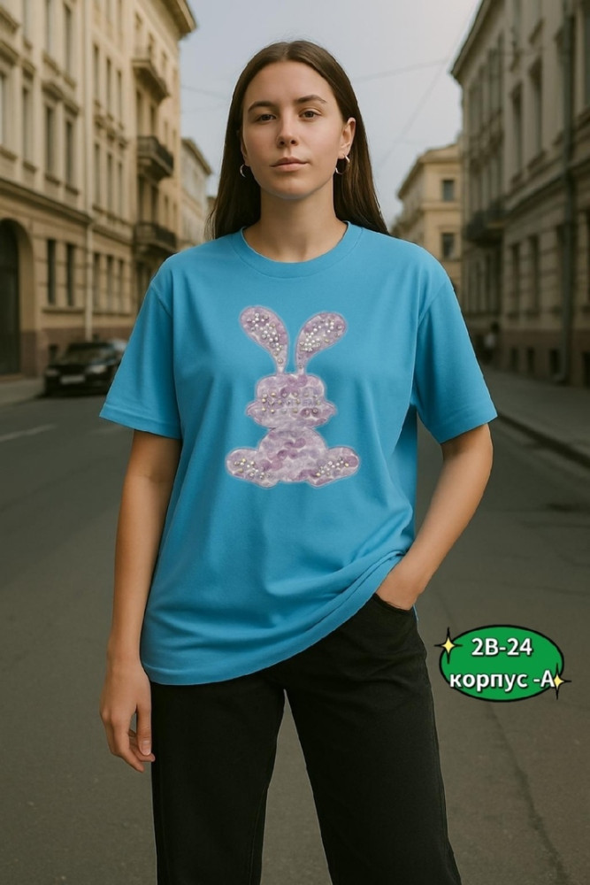 Женская футболка голубая купить в Интернет-магазине Садовод База - цена 350 руб Садовод интернет-каталог