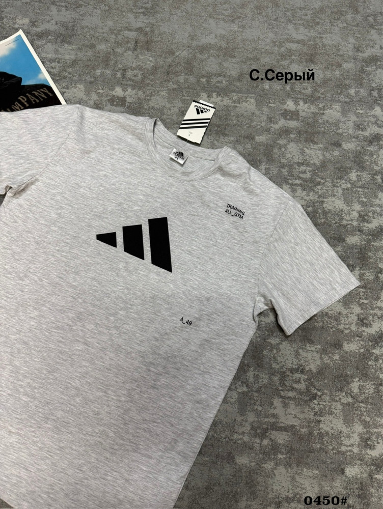 Мужская футболка светло-серая купить в Интернет-магазине Садовод База - цена 450 руб Садовод интернет-каталог