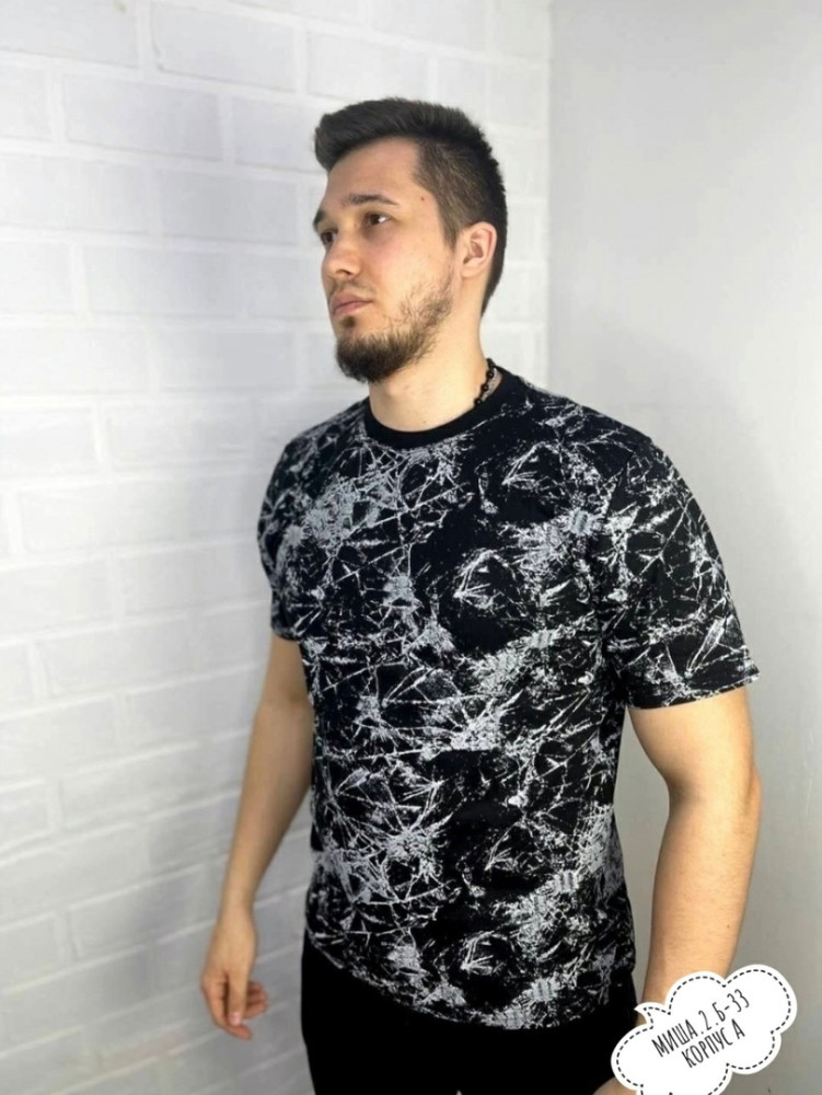 Мужская футболка черная купить в Интернет-магазине Садовод База - цена 260 руб Садовод интернет-каталог