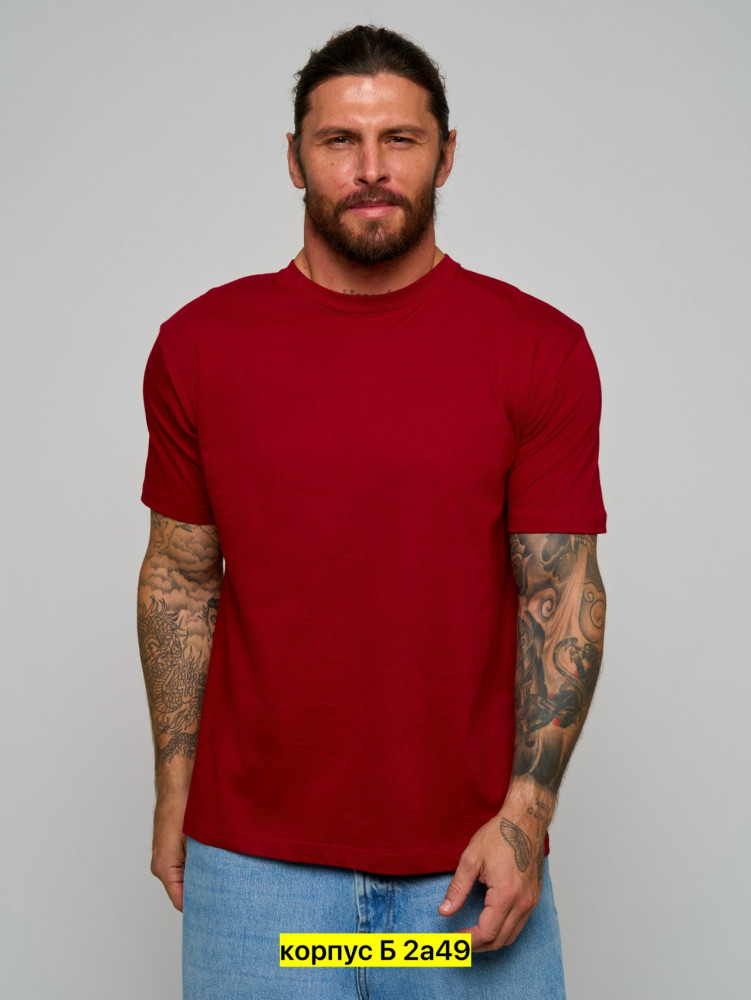 Футболка для мужчин, хлопок