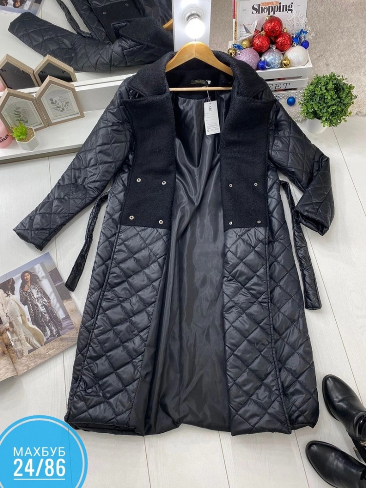 Женское пальто черное купить в Интернет-магазине Садовод База - цена 1500 руб Садовод интернет-каталог