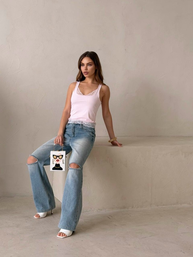 Женская майка розовая купить в Интернет-магазине Садовод База - цена 1000 руб Садовод интернет-каталог