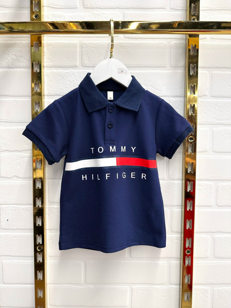 Детская футболка синяя