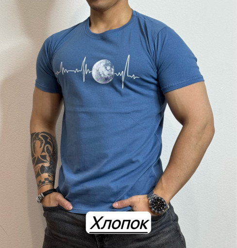 Футболка для мужчин, хлопок САДОВОД официальный интернет-каталог