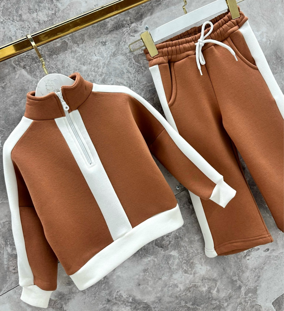 Детский костюм коричневый купить в Интернет-магазине Садовод База - цена 1299 руб Садовод интернет-каталог