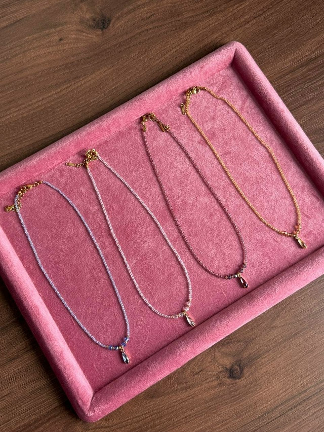 💗Колье «Жасмин» купить в Интернет-магазине Садовод База - цена 250 руб Садовод интернет-каталог