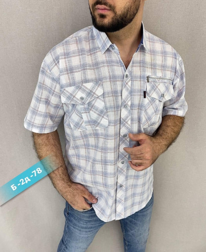 Рубашка мужская с коротким рукавом САДОВОД официальный интернет-каталог