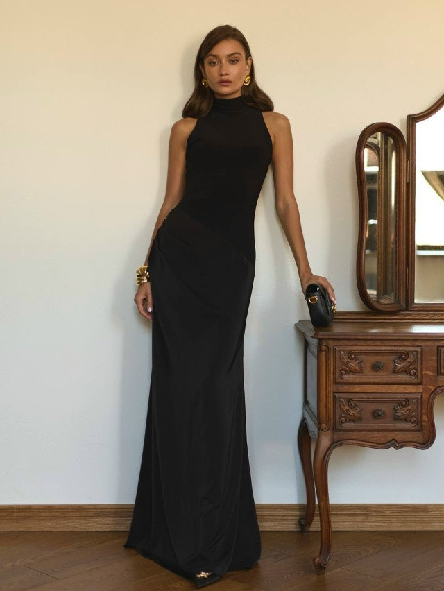 Платье черное купить в Интернет-магазине Садовод База - цена 1400 руб Садовод интернет-каталог