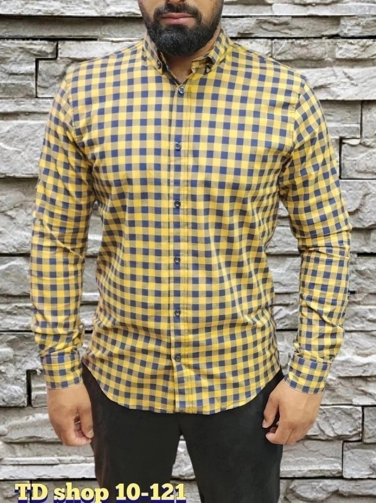 Мужская рубашка желтая купить в Интернет-магазине Садовод База - цена 1100 руб Садовод интернет-каталог