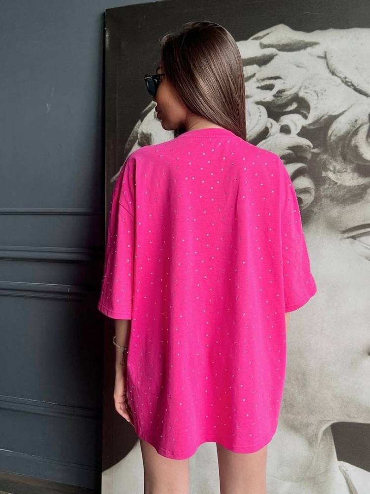 Женская футболка розовая купить в Интернет-магазине Садовод База - цена 3000 руб Садовод интернет-каталог