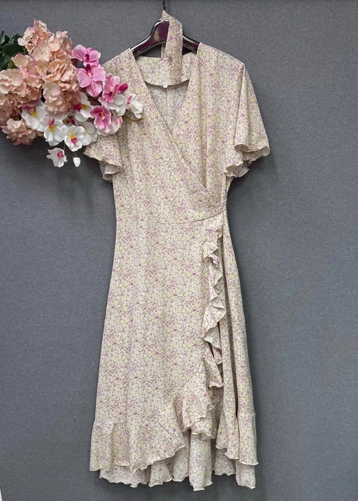 * - Стильное платье на запах купить в Интернет-магазине Садовод База - цена 1300 руб Садовод интернет-каталог