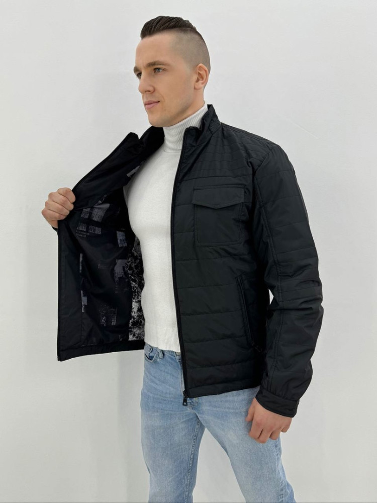 Куртка мужская черная купить в Интернет-магазине Садовод База - цена 750 руб Садовод интернет-каталог