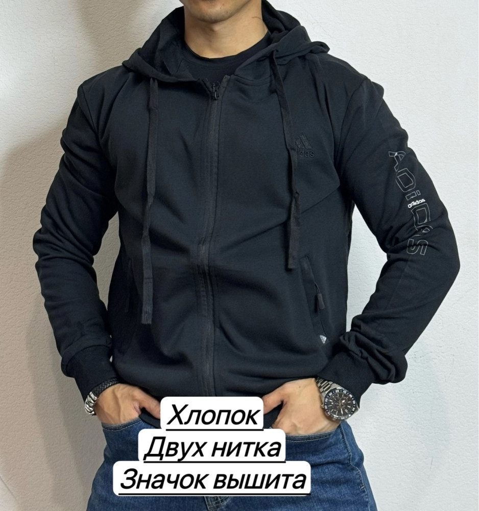 Толстовка мужская черная купить в Интернет-магазине Садовод База - цена 850 руб Садовод интернет-каталог