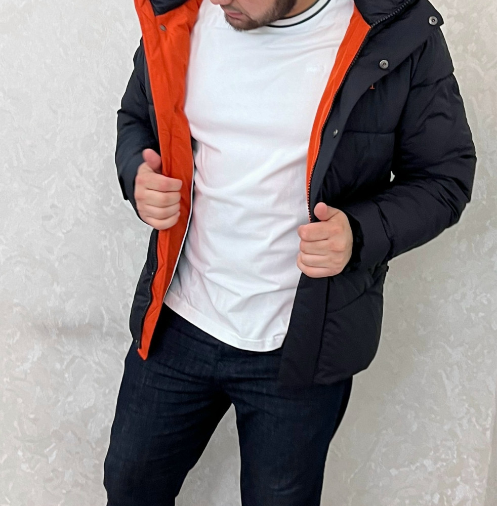 Куртка мужская синяя купить в Интернет-магазине Садовод База - цена 3500 руб Садовод интернет-каталог