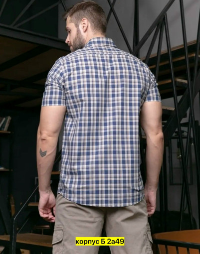 Рубашка для мужчин, хлопок САДОВОД официальный интернет-каталог