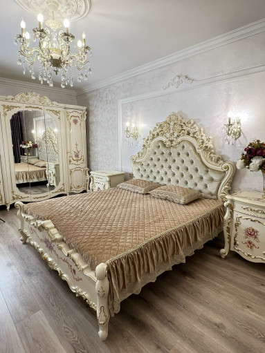 Покрывало на кровать с воланами с двух сторон и с двумя наволочками САДОВОД официальный интернет-каталог