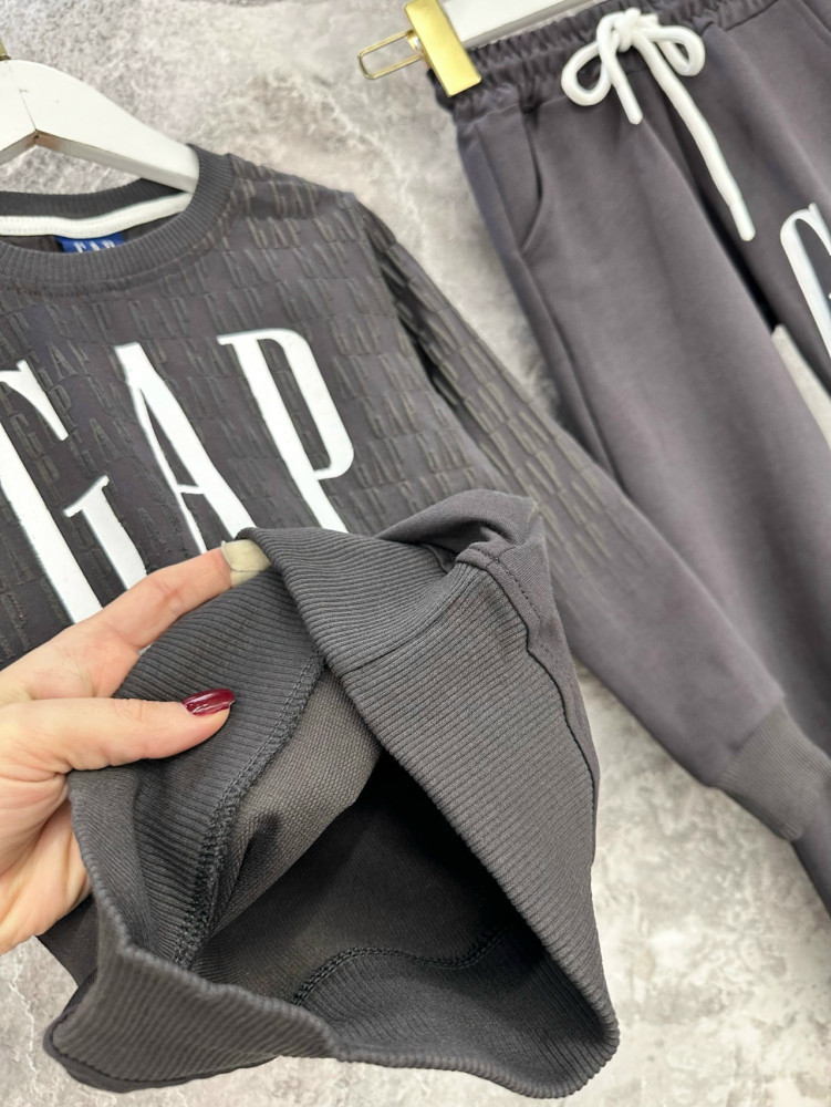 Детский костюм серый купить в Интернет-магазине Садовод База - цена 950 руб Садовод интернет-каталог