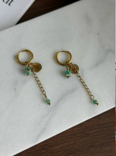 🪩Серьги с амазонитом САДОВОД официальный интернет-каталог