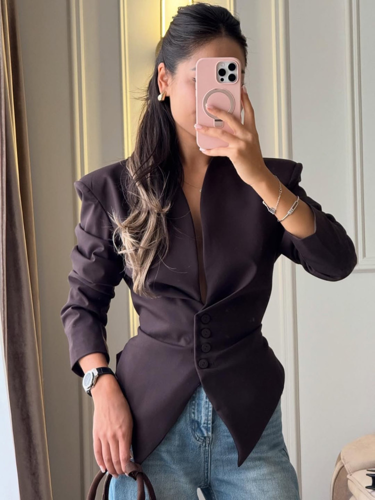 Женский пиджак черный купить в Интернет-магазине Садовод База - цена 1600 руб Садовод интернет-каталог