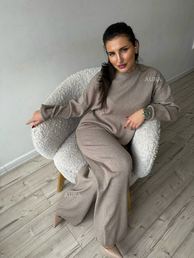 Женский костюм бежевый купить в Интернет-магазине Садовод База - цена 2450 руб Садовод интернет-каталог