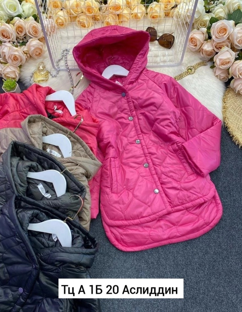 Куртка женская фуксия купить в Интернет-магазине Садовод База - цена 699 руб Садовод интернет-каталог