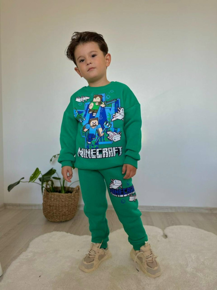 Детский костюм зеленый купить в Интернет-магазине Садовод База - цена 1099 руб Садовод интернет-каталог