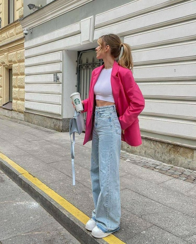 Женский пиджак розовый купить в Интернет-магазине Садовод База - цена 1000 руб Садовод интернет-каталог