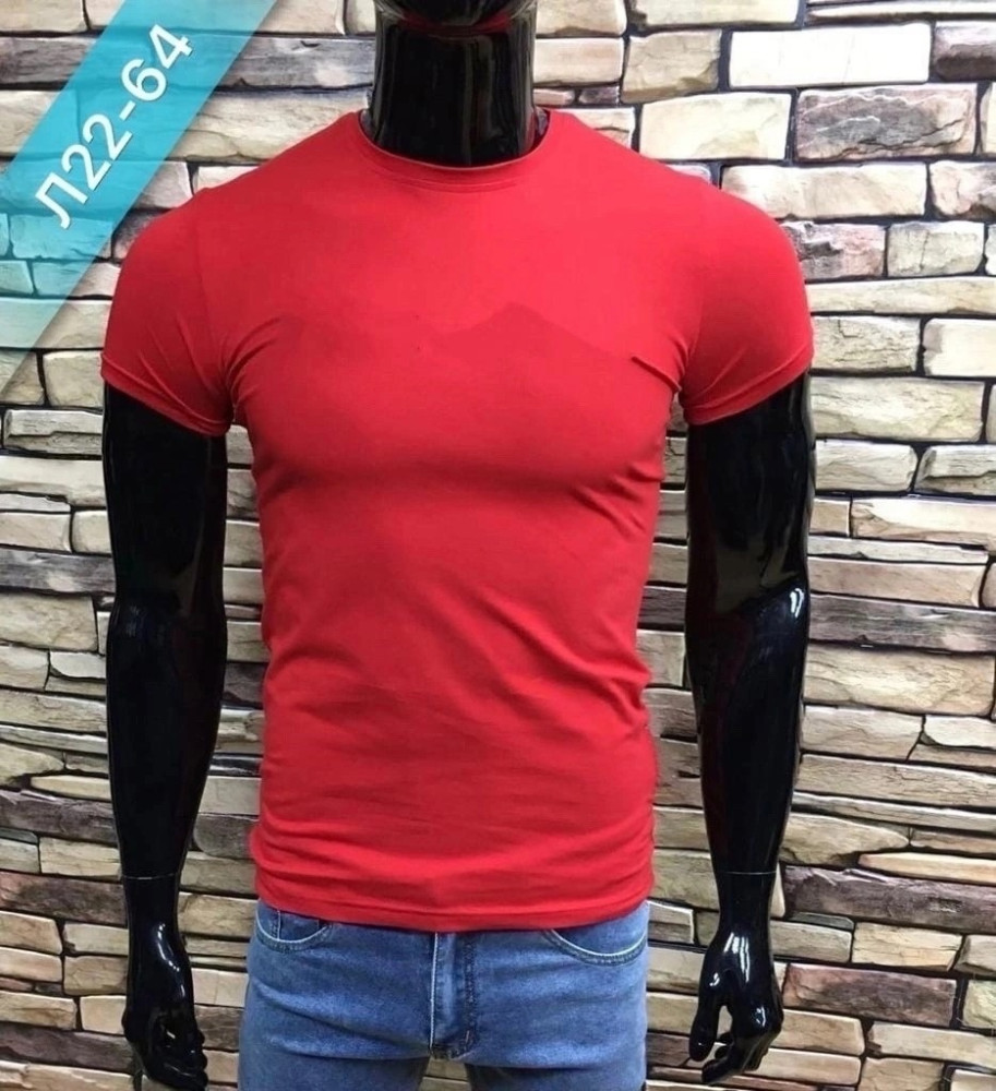 Мужская футболка красная купить в Интернет-магазине Садовод База - цена 200 руб Садовод интернет-каталог