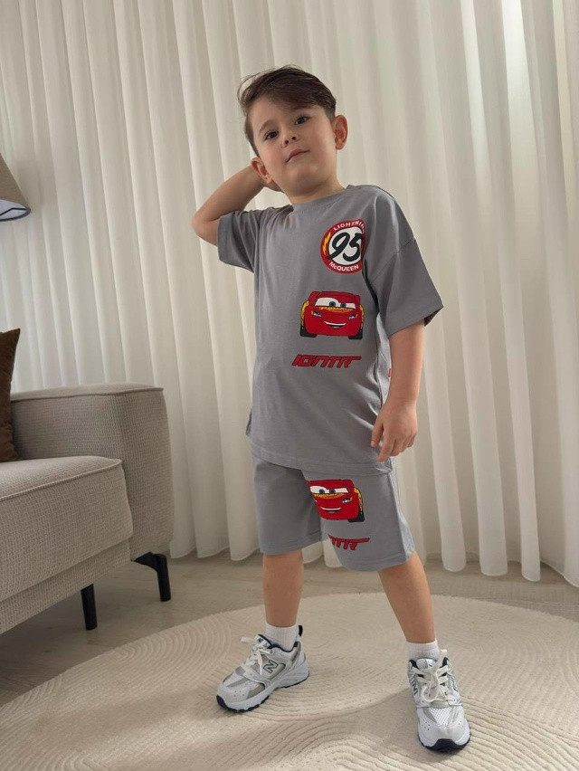 Детский костюм серый купить в Интернет-магазине Садовод База - цена 999 руб Садовод интернет-каталог