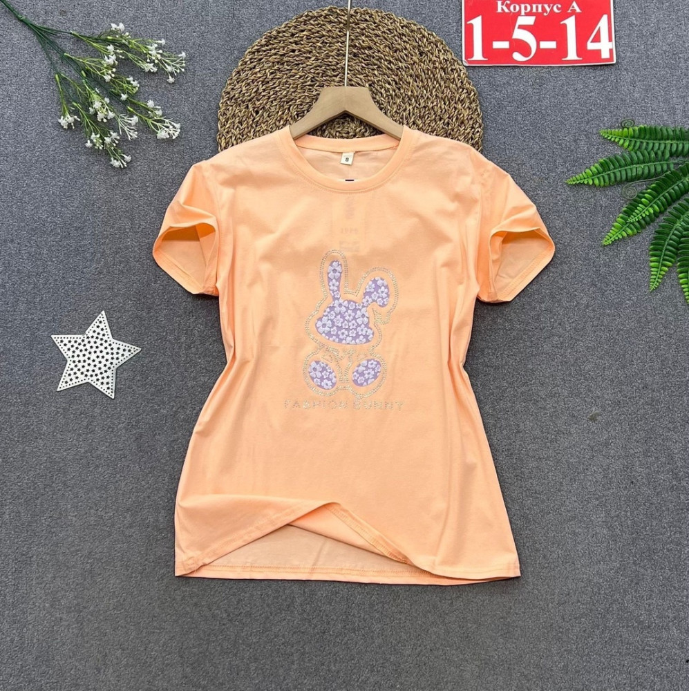 Детская футболка оранжевая купить в Интернет-магазине Садовод База - цена 300 руб Садовод интернет-каталог