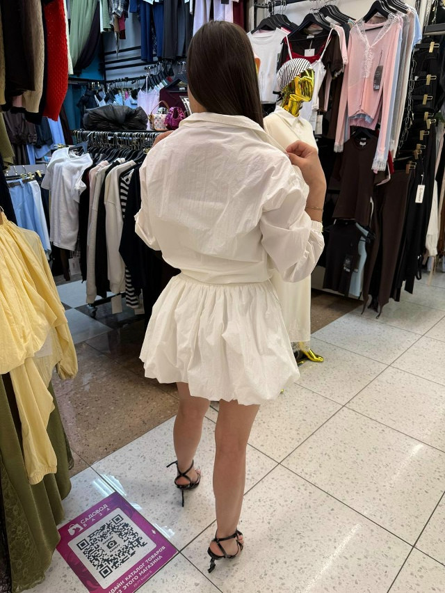 Женский костюм белый купить в Интернет-магазине Садовод База - цена 1550 руб Садовод интернет-каталог