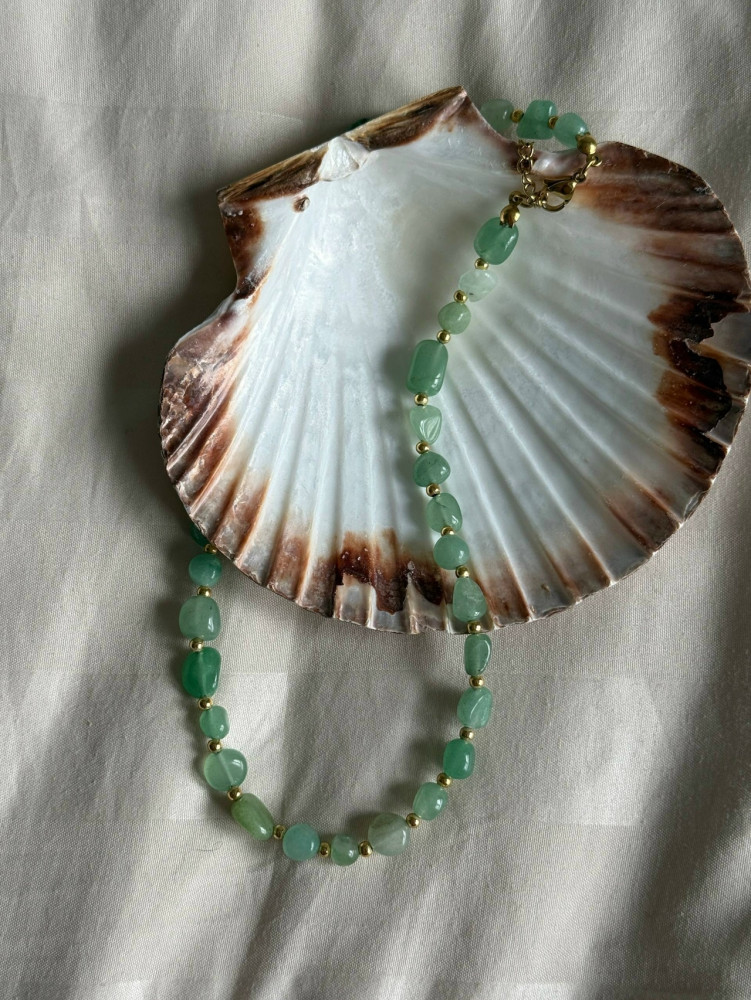 💗Колье из натуральных камней «Белль» купить в Интернет-магазине Садовод База - цена 450 руб Садовод интернет-каталог