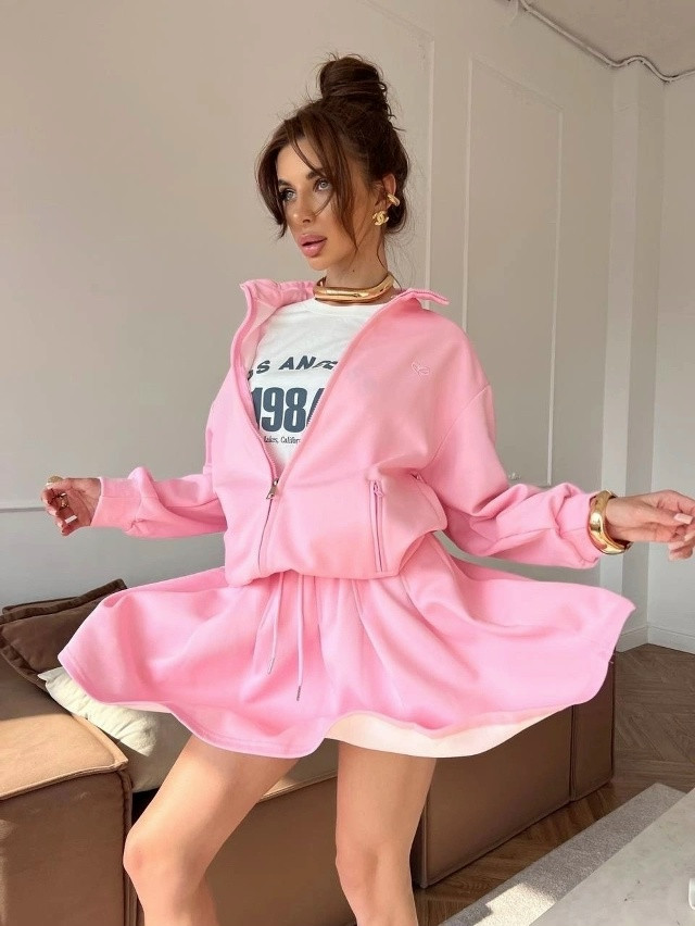 Женский костюм розовый купить в Интернет-магазине Садовод База - цена 1800 руб Садовод интернет-каталог