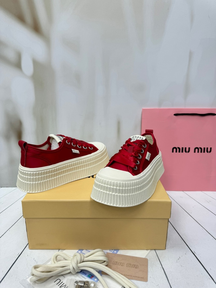 😍КЕДЫ  MIU MIU😍 купить в Интернет-магазине Садовод База - цена 4000 руб Садовод интернет-каталог