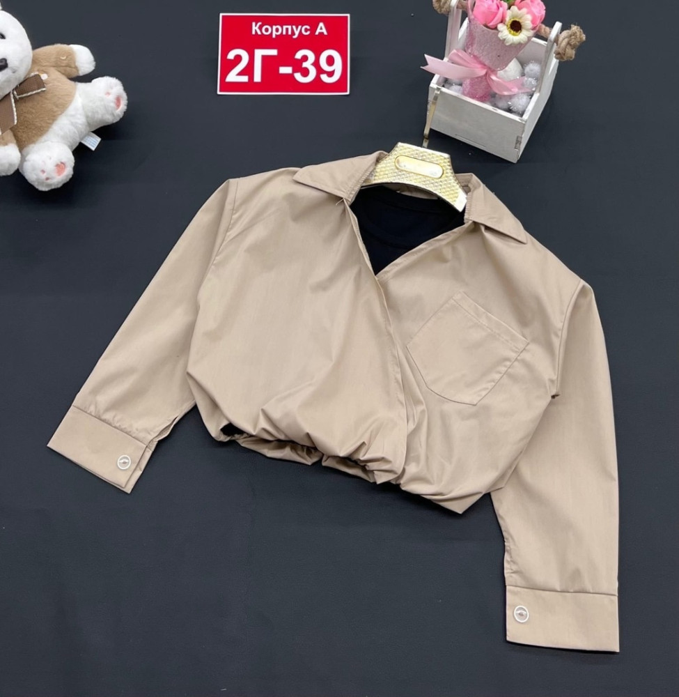 Детская рубашка коричневая купить в Интернет-магазине Садовод База - цена 750 руб Садовод интернет-каталог