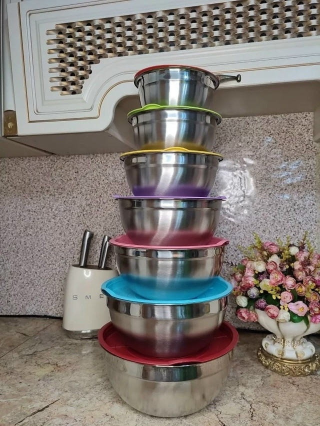 Набор салатников и мисок с крышками купить в Интернет-магазине Садовод База - цена 1200 руб Садовод интернет-каталог