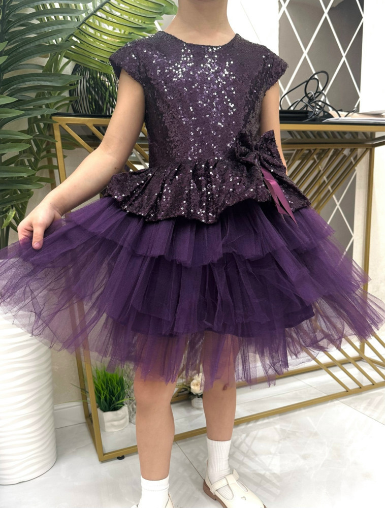 Платье фиолетовое купить в Интернет-магазине Садовод База - цена 1399 руб Садовод интернет-каталог