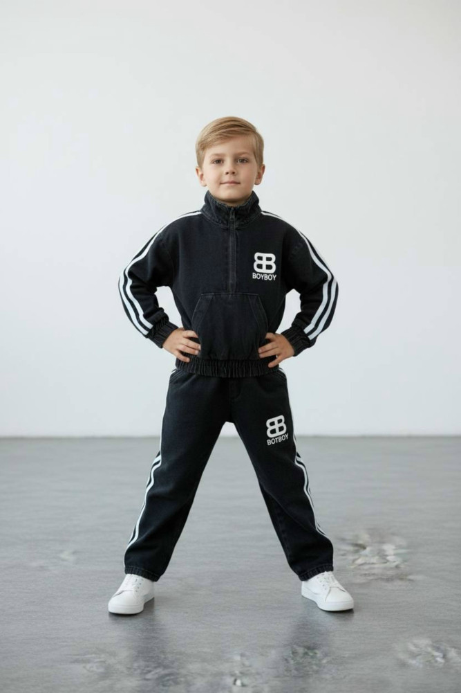 Детский костюм черный купить в Интернет-магазине Садовод База - цена 1850 руб Садовод интернет-каталог