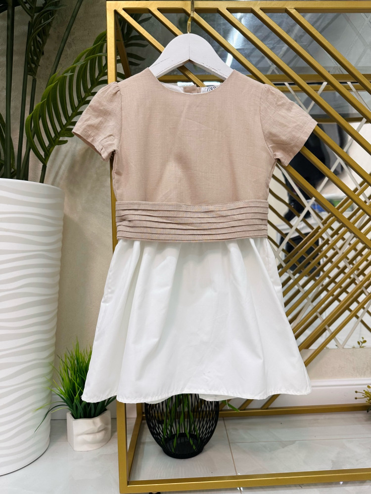 Платье бежевое купить в Интернет-магазине Садовод База - цена 799 руб Садовод интернет-каталог