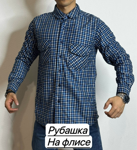 Рубашка для мужчин, флис САДОВОД официальный интернет-каталог