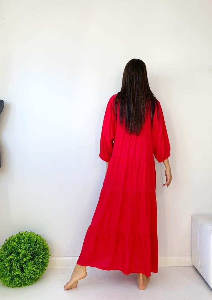 Платье красное купить в Интернет-магазине Садовод База - цена 999 руб Садовод интернет-каталог