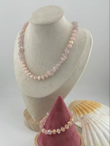 💗Браслет из натурального кварца  «Мерида» САДОВОД официальный интернет-каталог