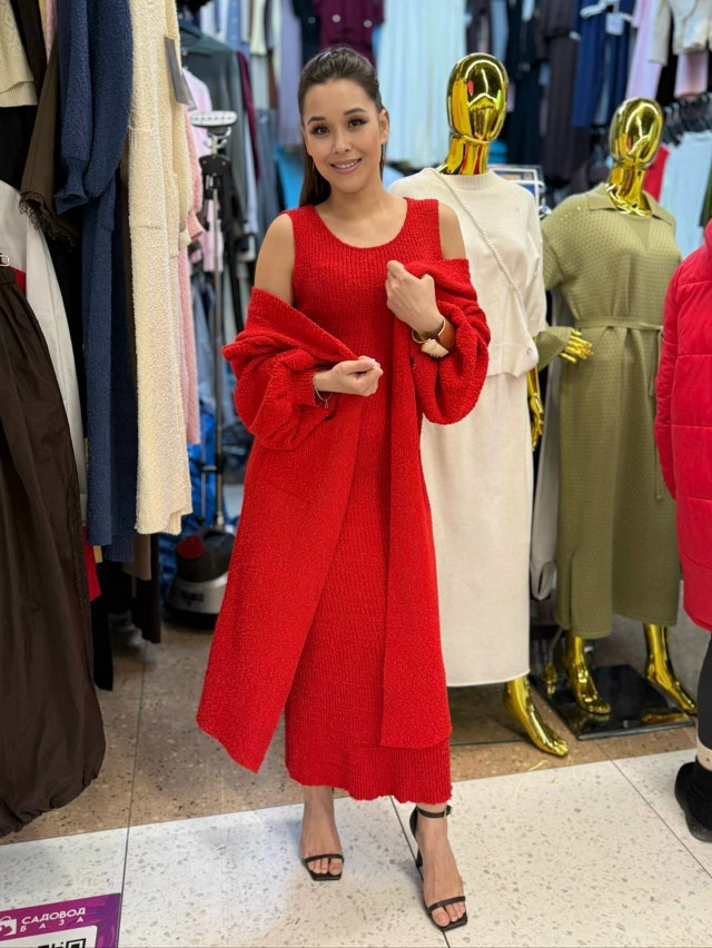 Женский костюм красный купить в Интернет-магазине Садовод База - цена 2800 руб Садовод интернет-каталог