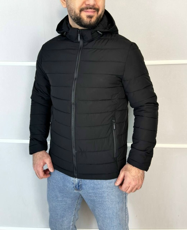 Куртка мужская черная купить в Интернет-магазине Садовод База - цена 1600 руб Садовод интернет-каталог