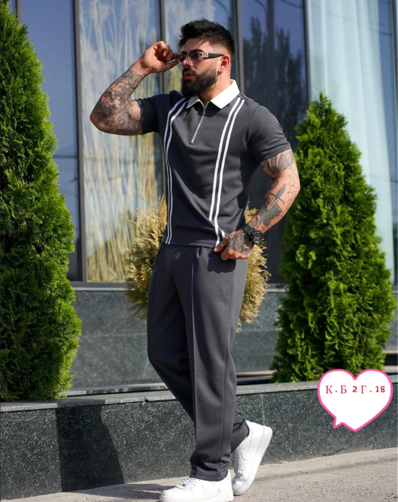 Мужской костюм серый купить в Интернет-магазине Садовод База - цена 1200 руб Садовод интернет-каталог