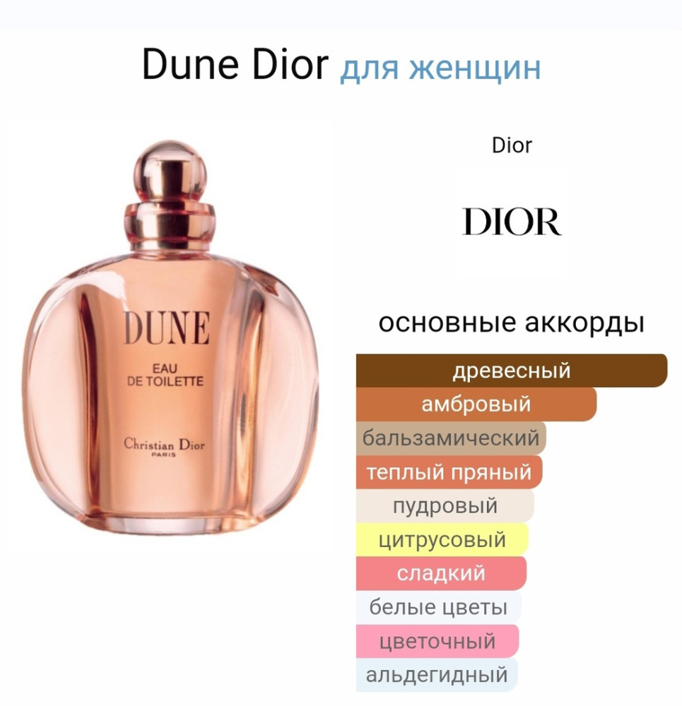 Christian Dior Dune Women (Кристиан Диор Дюне Вомен купить в Интернет-магазине Садовод База - цена 1000 руб Садовод интернет-каталог