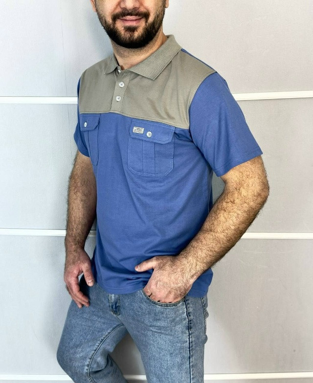 Мужская футболка синяя купить в Интернет-магазине Садовод База - цена 650 руб Садовод интернет-каталог