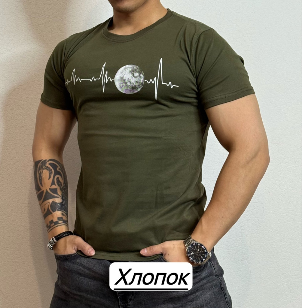 Футболка для мужчин, хлопок купить в Интернет-магазине Садовод База - цена 200 руб Садовод интернет-каталог
