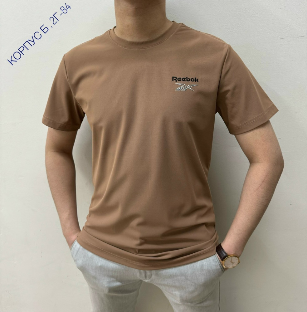 Мужская футболка коричневая купить в Интернет-магазине Садовод База - цена 750 руб Садовод интернет-каталог